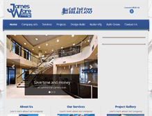 Tablet Screenshot of jameswareconstructioninc.com